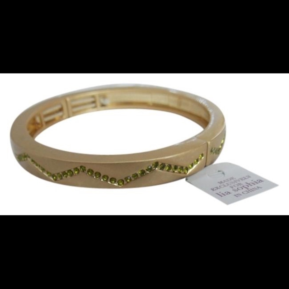 Price Drop! Lia Sophia volt matte gold bracelet
